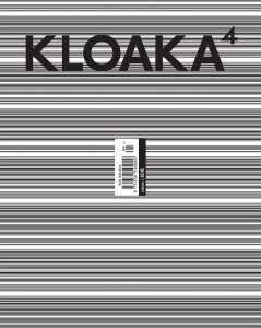 Kloaka 4/2012 (cover)