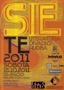 Siete 2011 (plagát, grafický návrh: Milota Sidorová)